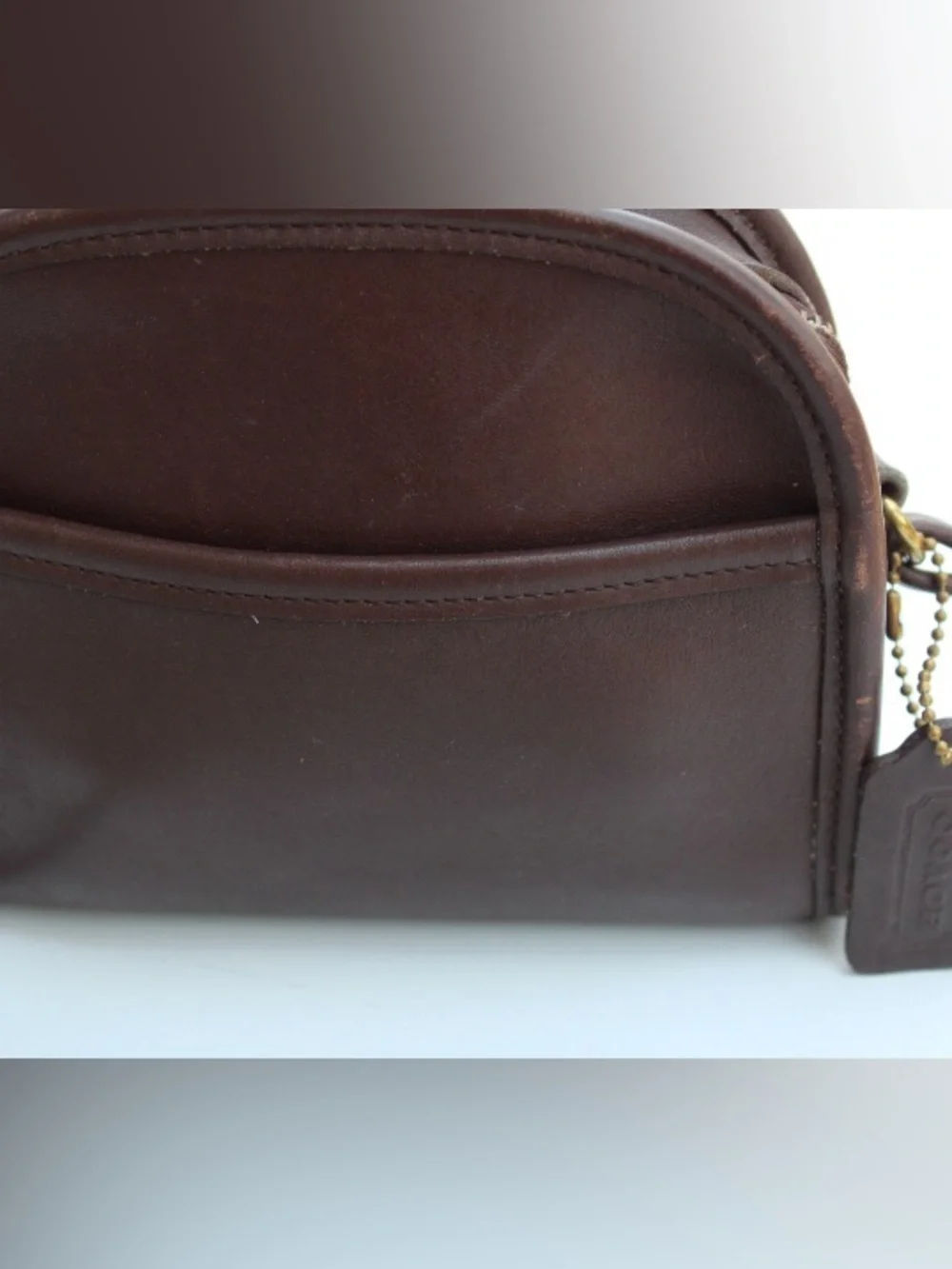 Vintage Coach Abbie zip bag